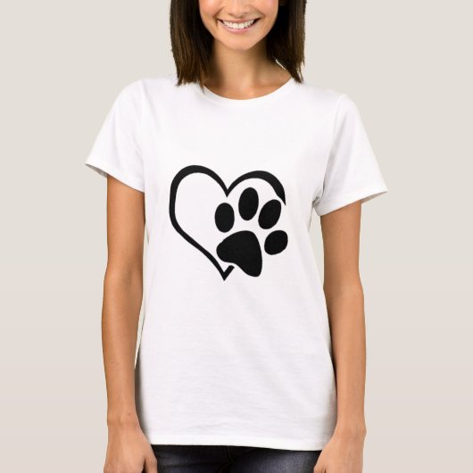 T-shirt Amateur de chiens (Devant)
