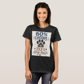 T-shirt Amateur de chiens (Devant entier)