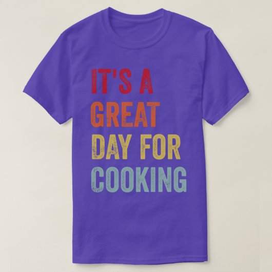 T-shirt Amateur de cuisine (Design devant)