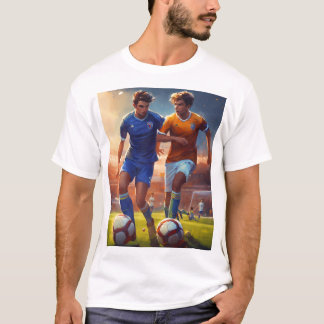 T-shirt Amateur de football