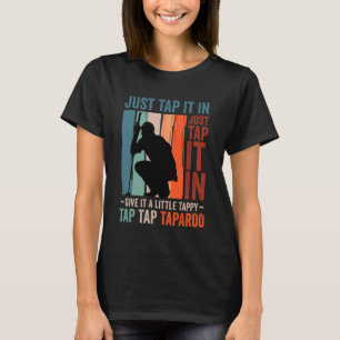 T-shirt Amateur de golf drôle il suffit de taper donner un