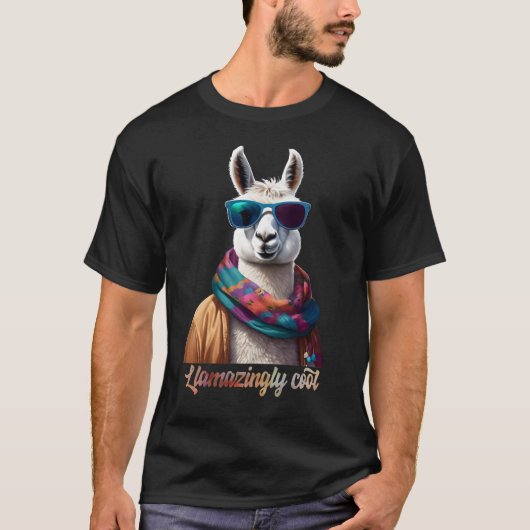 T-shirt Amateur de lama (Devant)