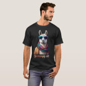 T-shirt Amateur de lama (Devant entier)