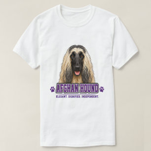 T-shirt 🐾 Amateur de Lévrier Afghan 🐾