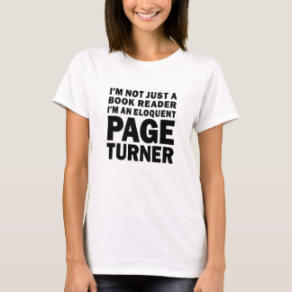 T-shirt Amateur de livres tourneur de page éloquent