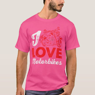 T-shirt Amateur de moto drôle Wo moto