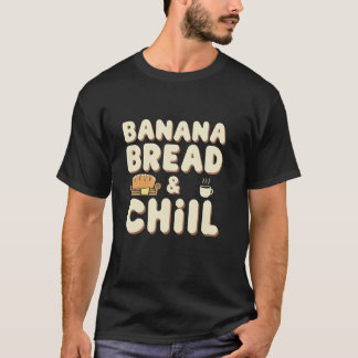 T-shirt Amateur de pain aux bananes Enthousiaste de la pât