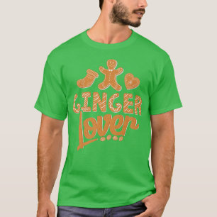 T-shirt Amateur de pain d'épice Noël Boulangerie Boulanger