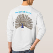 T-shirt Amateur de paon (Dos)