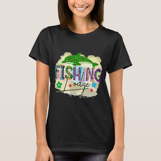 T-shirt Amateur de pêche (Devant)