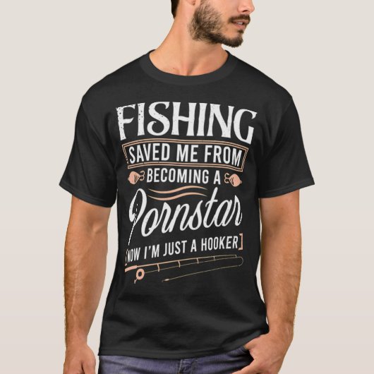 T-shirt Amateur de pêche (Devant)
