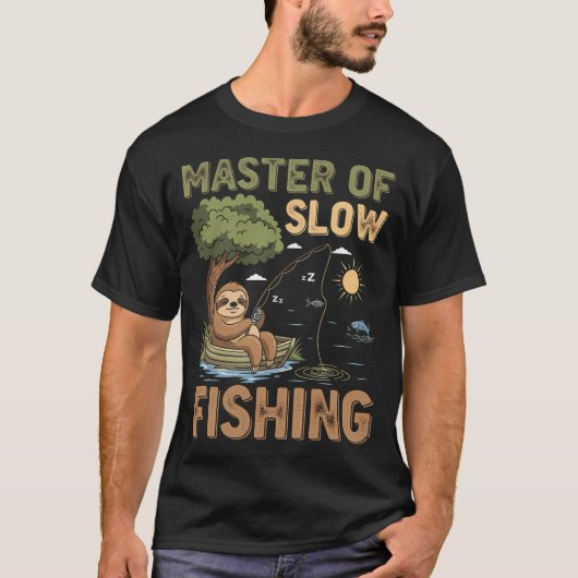 T-shirt Amateur de pêche (Devant)