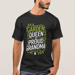 T-shirt Amateur de plantes grand-mère végétale et amoureux
