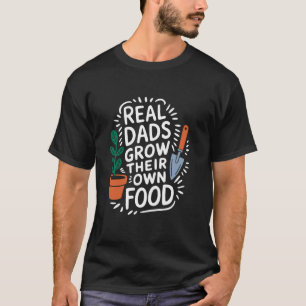 T-shirt Amateur de plantes Papa jardinier et jardinier pou
