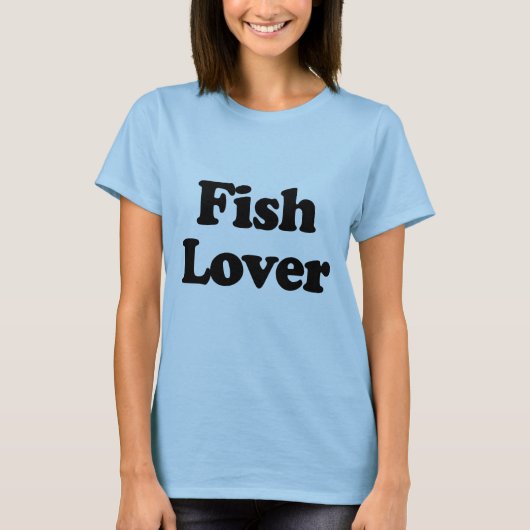T-shirt Amateur de poisson (Devant)