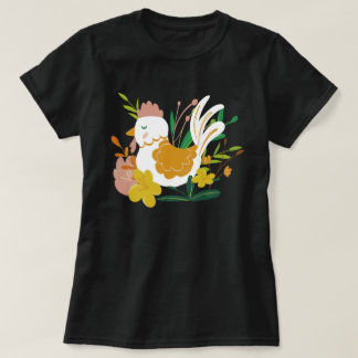 t-shirt amateur de poulet