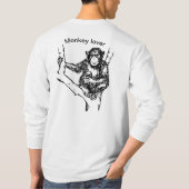T-shirt Amateur de singe (Dos)