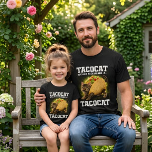 T-shirt Amateur de TacoCat écrit à l'envers et drôle