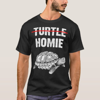 T-shirt Amateur de tortue drôle Tortue homie amies mignonn