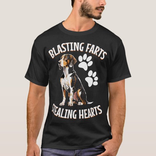 T-shirt Amateur de Treeing Walker Coonhound Propriétaire d (Devant)