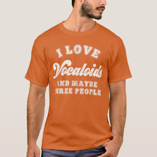 T-shirt Amateur de Vocaloid drôle Introverti sarcastique A