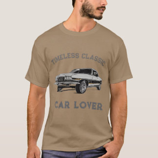 T-SHIRT AMATEUR DE VOITURES CLASSIQUES