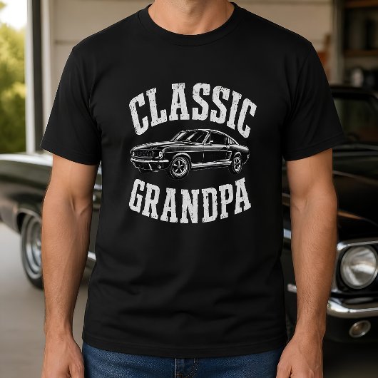 T-shirt Amateur de Voitures Classiques Papi