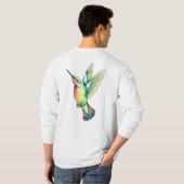 T-shirt Amateur d'oiseaux (Dos entier)