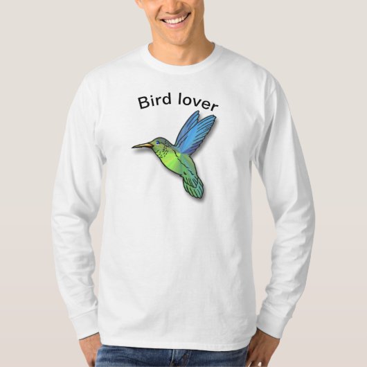 T-shirt Amateur d'oiseaux (Devant)