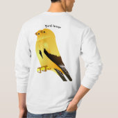 T-shirt Amateur d'oiseaux (Dos)