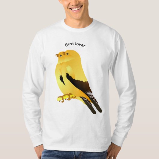 T-shirt Amateur d'oiseaux (Devant)