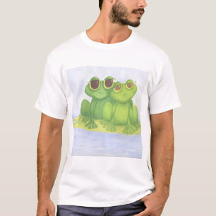 T-shirt Amateurs adorables de grenouilles