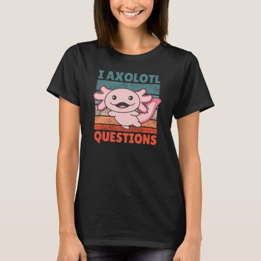 T-shirt Amateurs Axolotl Animaux doux Enfants GFP Axolotl (Devant)