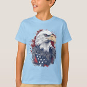 T-shirt Amateurs d'aigle d'Amérique cool (Devant)