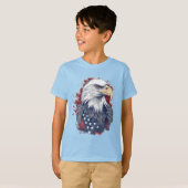 T-shirt Amateurs d'aigle d'Amérique cool (Devant entier)