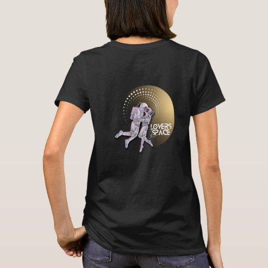 T-shirt Amateurs dans l'espace (Dos)
