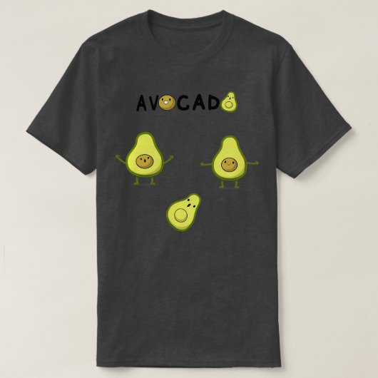 T-shirt Amateurs d'Avocado Plush Addiction Cute Avocad (Design devant)