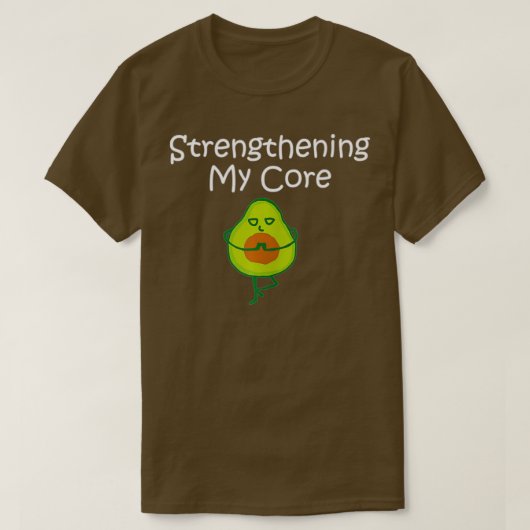 T-shirt Amateurs d'Avocado Renforcer mon coeur (Design devant)