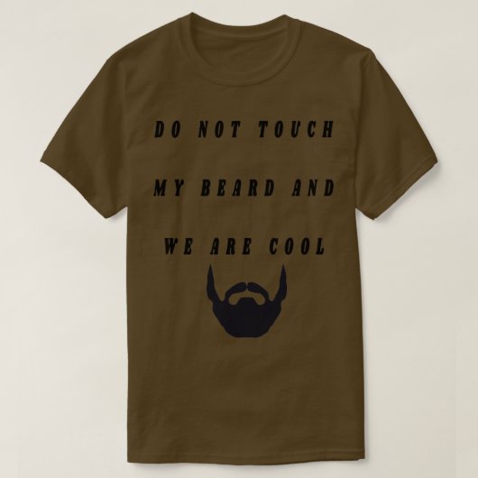T-shirt Amateurs de barbe à la conception (Design devant)