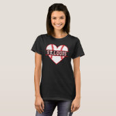 T-shirt Amateurs de baseball de Saint-Louis - baseball rét (Devant entier)