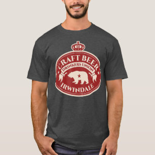 T-shirt Amateurs de bière artisanale - Irwindale Californi
