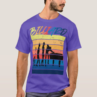 T-shirt Amateurs de billard drôle Idée cadeau Triblend