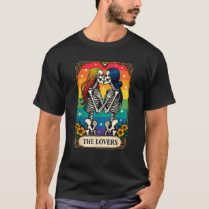T-shirt Amateurs de carte Tarot Skeletons lesbiennes Embra