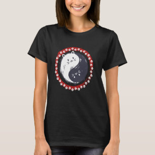 T-shirt Amateurs de chats chinois Symbole Chinois Chat Sig