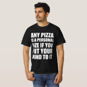 T-shirt Amateurs de citation drôle de pizza (Devant entier)