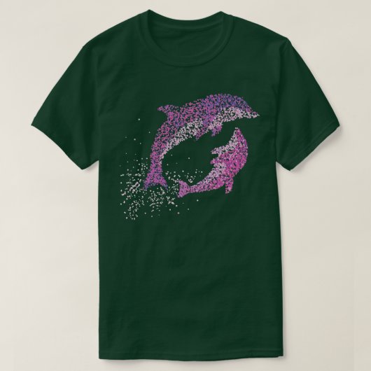 T-shirt Amateurs de dauphins de Bottlenose Dolphins Dolphi (Design devant)