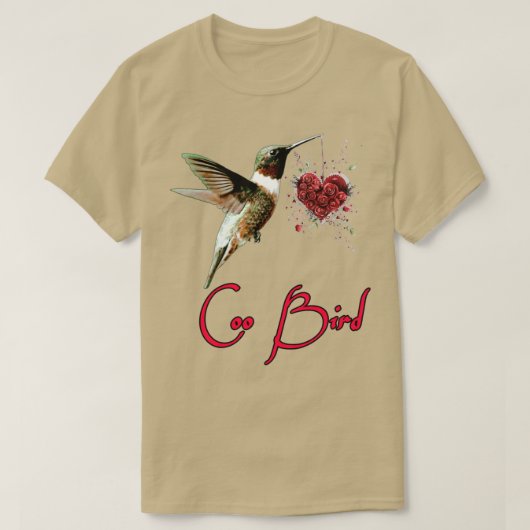 T-shirt Amateurs de design Coo Bird 2 (Design devant)