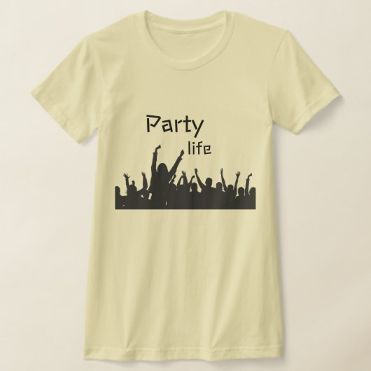 T-shirt Amateurs de fêtes (Poser)
