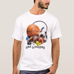 T-shirt Amateurs de football