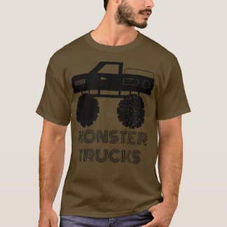 T-shirt Amateurs de grandes voitures Grand Monster Trucs d